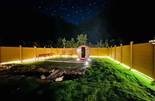 Shikino-an Itoshima 1300 ㎡ Panoramic open-air bath in the great nature! More than 5 parking spaces, sauna, private BBQ facilities, pets allowed
