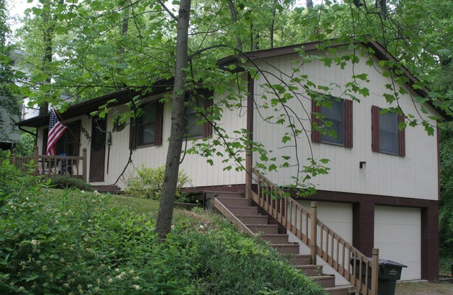 Simple Cottage Set in the Woods by Lake Michigan