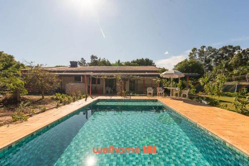 Sitio em Sumare com piscina e lazer completo