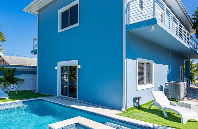 Sky Blue 2 Story Home in the Beautiful Florida Keys