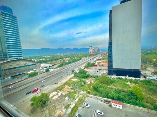 Skyline Luxury Apartments-Elysium Tower Opposite Centaurs Mall Islamabad