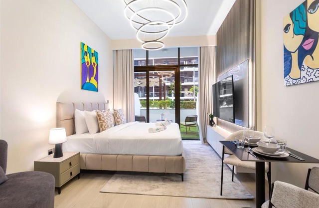 Sleek Studio Apartment in Azizi Riviera