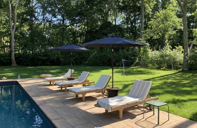 Southampton Summer Retreat w private bay beach and pool