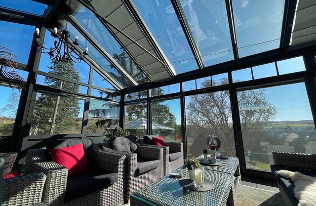 Spaceous living areas located in Eifel near lake
