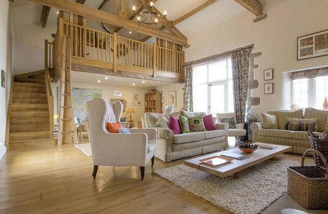 Spacious 3 bedroom barn in the heart of the Yorkshire Dales with access to an award winning wellbeing resort