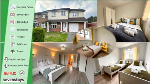 Spacious 4 Bed House with parking in Wolverhampton
