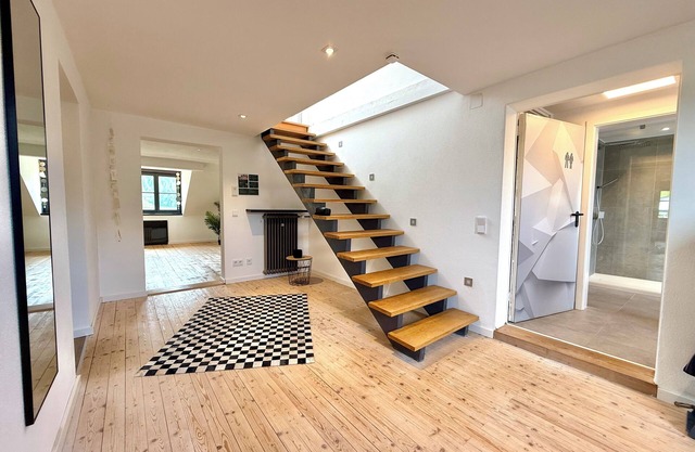Spacious Allgäu loft | maisonette style