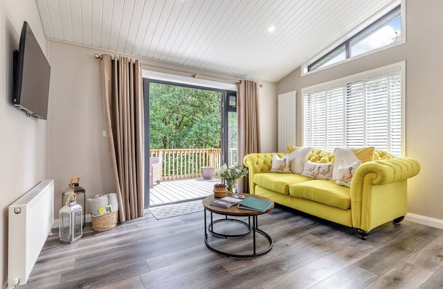 Spacious and luxurious lodge.