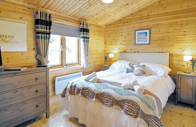 Spacious and luxurious lodge.