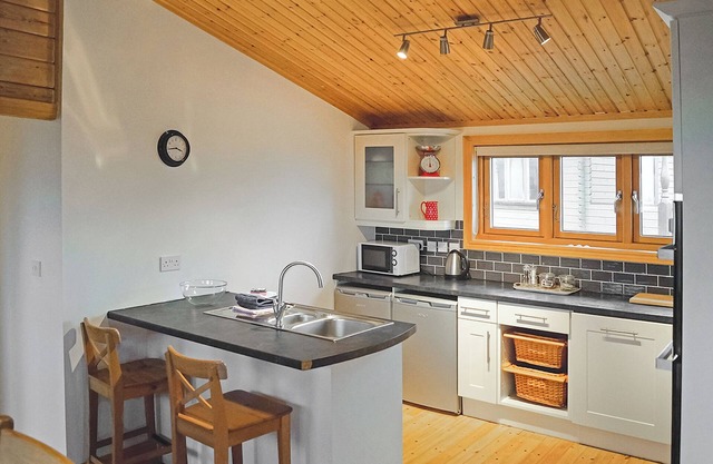Spacious and luxurious lodge.