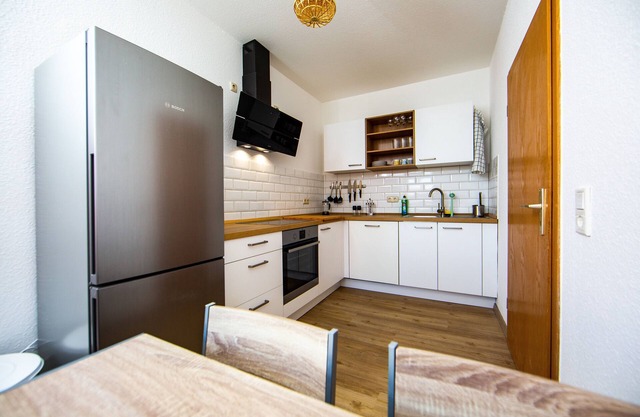 Spacious and modern holiday apartment "City pearl by the rippling water"