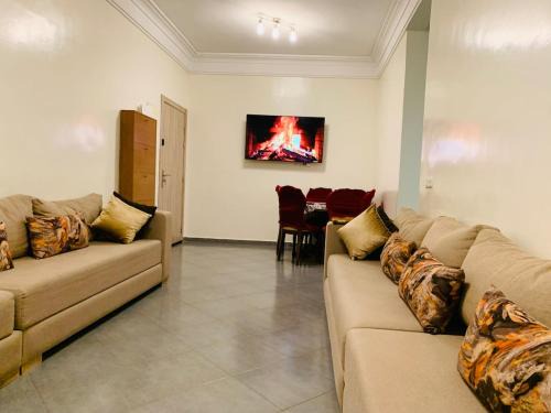 Spacious apartment 15 minutes from aéroport Marrakech juste pour les familles