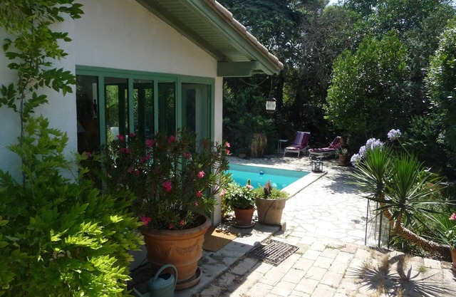 spacious charming house near montpellier with swimming pool