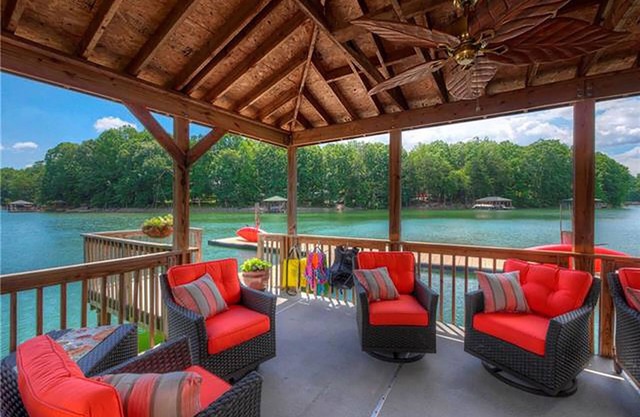 Spacious waterfront home with pool in a quiet cove. Perfect for large families!
