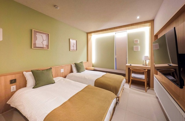 Standard twin room with consecutive night discount/Abutagun Hokkaidō