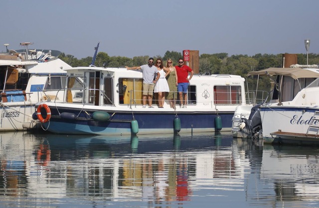 Stay on the water in Provence in a small barge