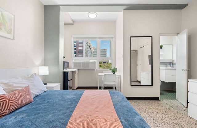 Steps from La Placita | Brunch & Coffee | Included Parking | A/C Comfort