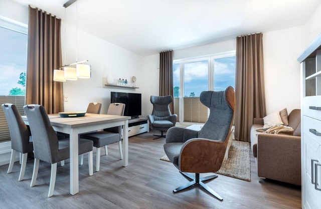 Stilvolles, Strandnahes Familienapartment für 6 Personen mit Toller Dachterrasse - Aparthotel