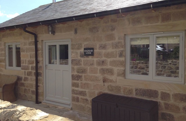 Stone built self-catering lodge in stunning location