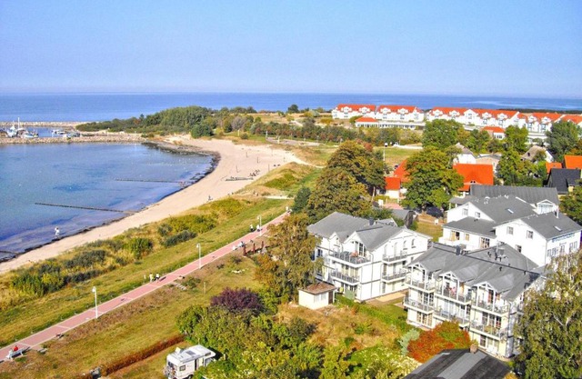 Strandvilla Böck FeWo 13 strandnah, Balkon, Meerblick