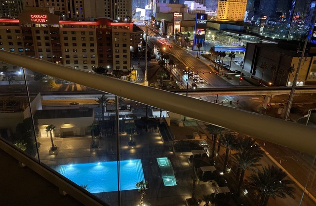 STRIP & SPHERE VIEW! MGM-The Signature condo hotel w/Private Balcony!
