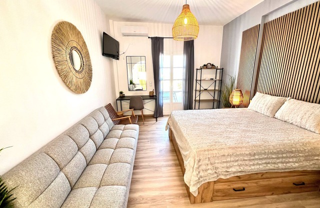 Studio 'Aeolian Blu 7' with Sea View, Wi-Fi and Air Conditioning