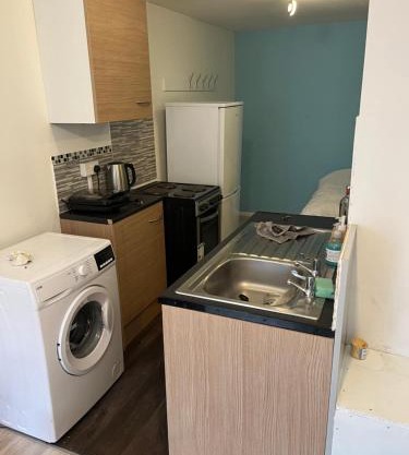 studio apartment, ground floor