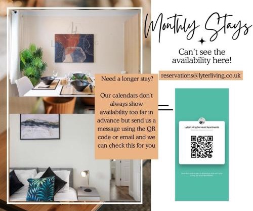 Studio Apartments by Lyter Living Desks & Wifi - Monthly Stays Available