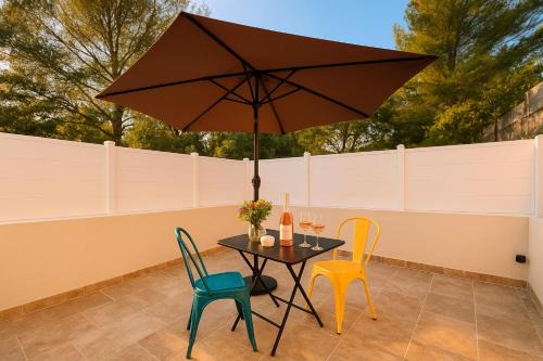 Studio Azzurro, parking, cuisine équipée, idéal pros en déplacement