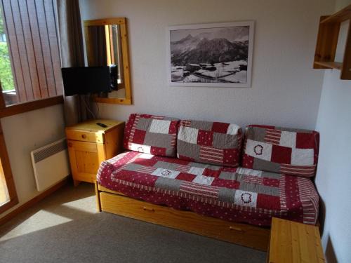 Studio cabine 3 pers près des pistes à Vallandry - Animaux admis - FR-1-411-177