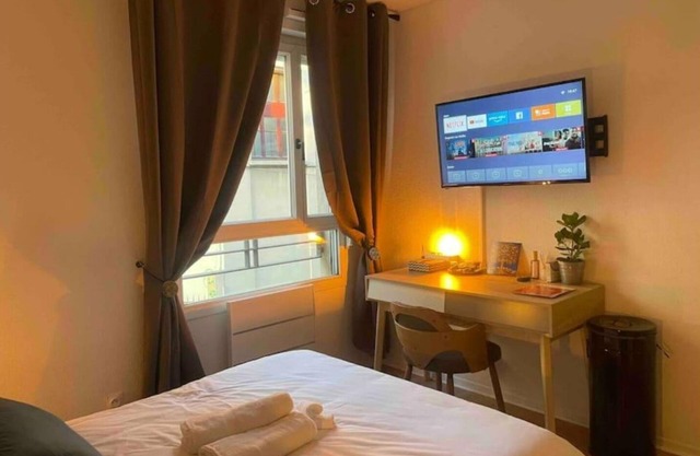 Studio Central Gare Lyon Part-dieu 5 mn