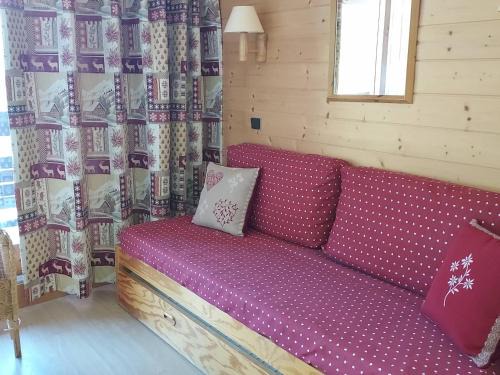 Studio cosy pour 2 pers. avec balcon, pieds des pistes à Valmorel - FR-1-356-399