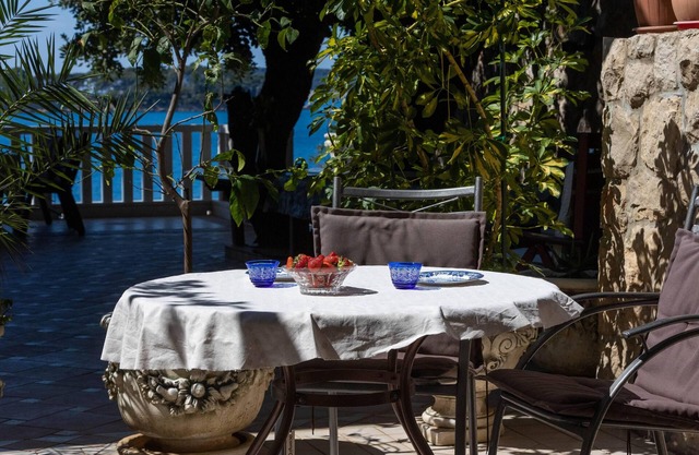 Studio on the private beach