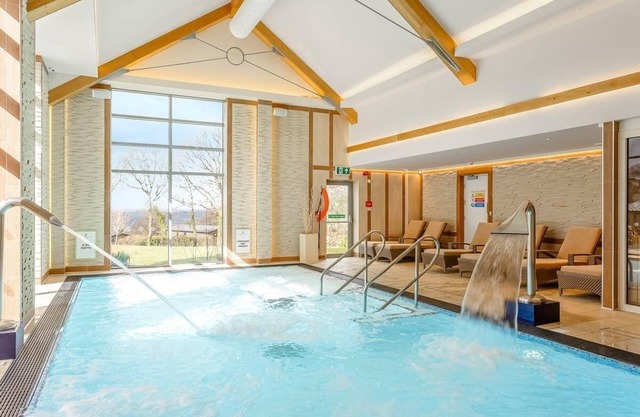Stunning luxury lodge.