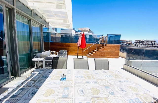 Stunning Penthouse with sea views and private heated pool