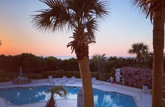 Stunning pool and ocean views await you in this beautiful, convenient condo.