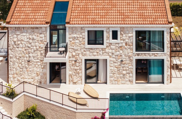 Stunning two-story modern villa nestled by the seaside