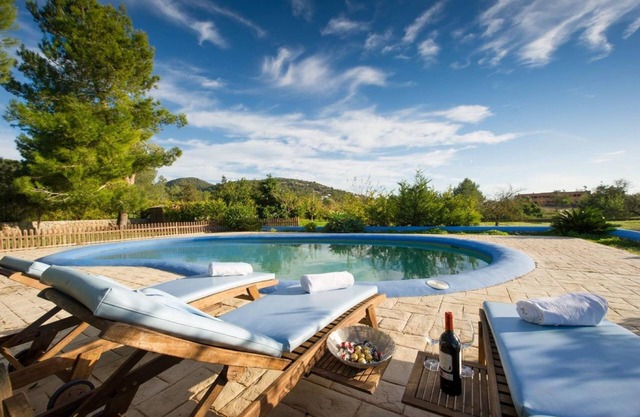 Stunning Villa “Casa Carla Ibiza” with Mountain View, Wi-Fi, Garden, Terrace & Pool