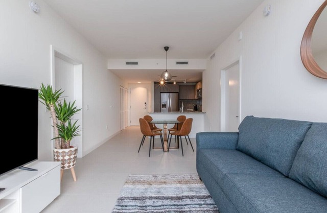 Stylish 1BR with Balcony | Heart of Downtown Doral