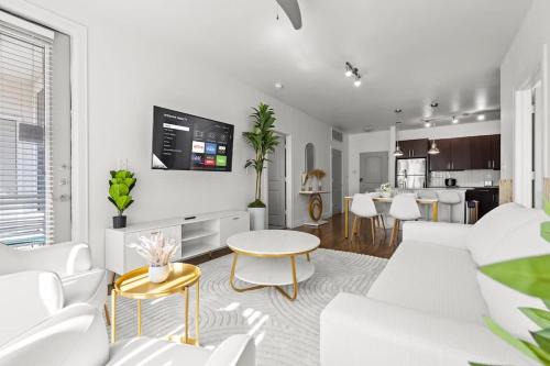 Stylish 2B near Legacy West Wi-Fi Fitness Pool 2449