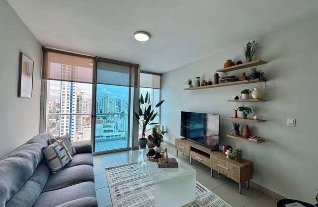 Stylish 2BR Apartment with City & Park Views