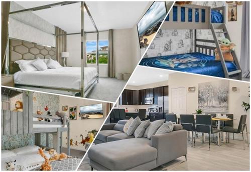 Stylish 5-Bedroom Villa - Perfect Disney Getaway!