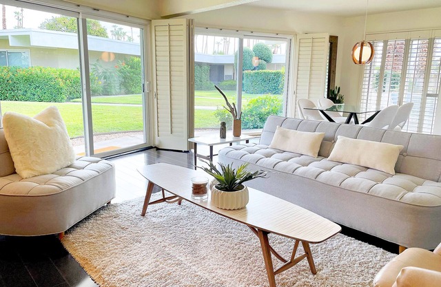 Stylish Mid-Century Modern Desert Retreat