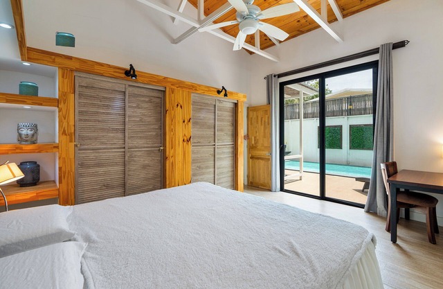 Stylish Modern Home with a Tranquil Outdoor Oasis, Spacious Open Floor Plan, and Private Swimming Pool