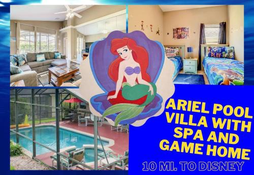 Stylish Pool Villa Near Disney Low Rates 922-930