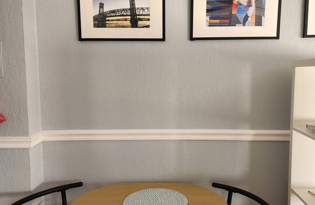 Stylish studio apartment in downtown Jax close to everything, with a view!