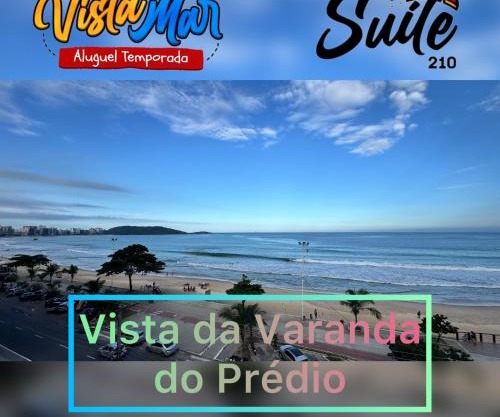 Suíte Mar 210 - Econômica e Compacta - Praia do Morro - Prédio frente Mar com elevador, atravessou a avenida, já está na Praia - Garagem - Internet