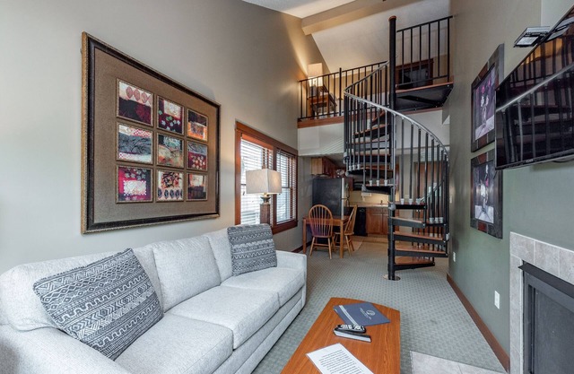 Suites at Silver Tree A318: One Bedroom with Loft Suite, Includes Fireplace and