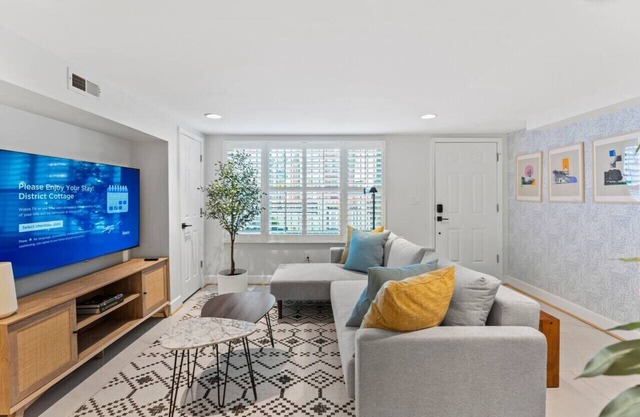 Sunny DC Garden Home | Spacious 1BR/1BA by DCottage