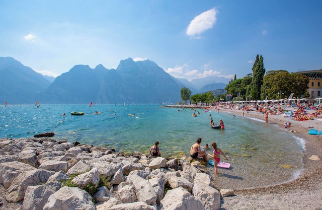 Sunrise On The Garda Lake